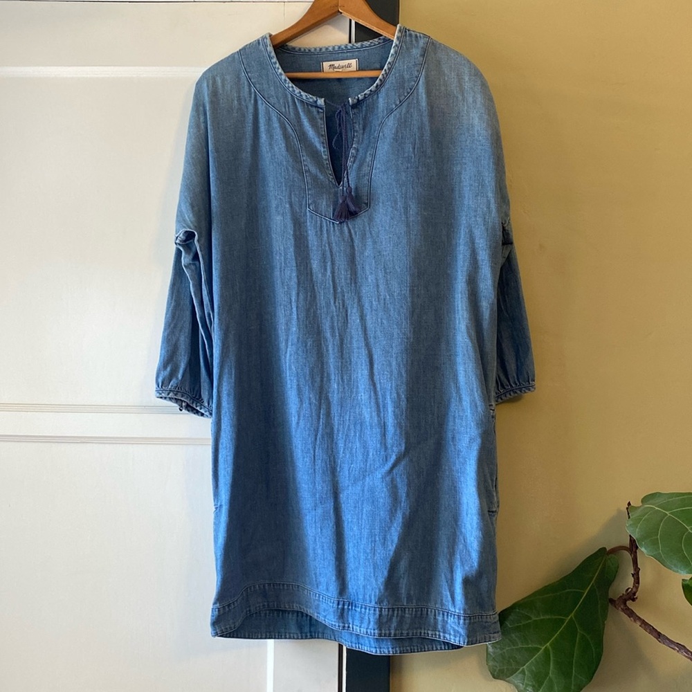 Madewell Denim Artiste Dress M EUC
